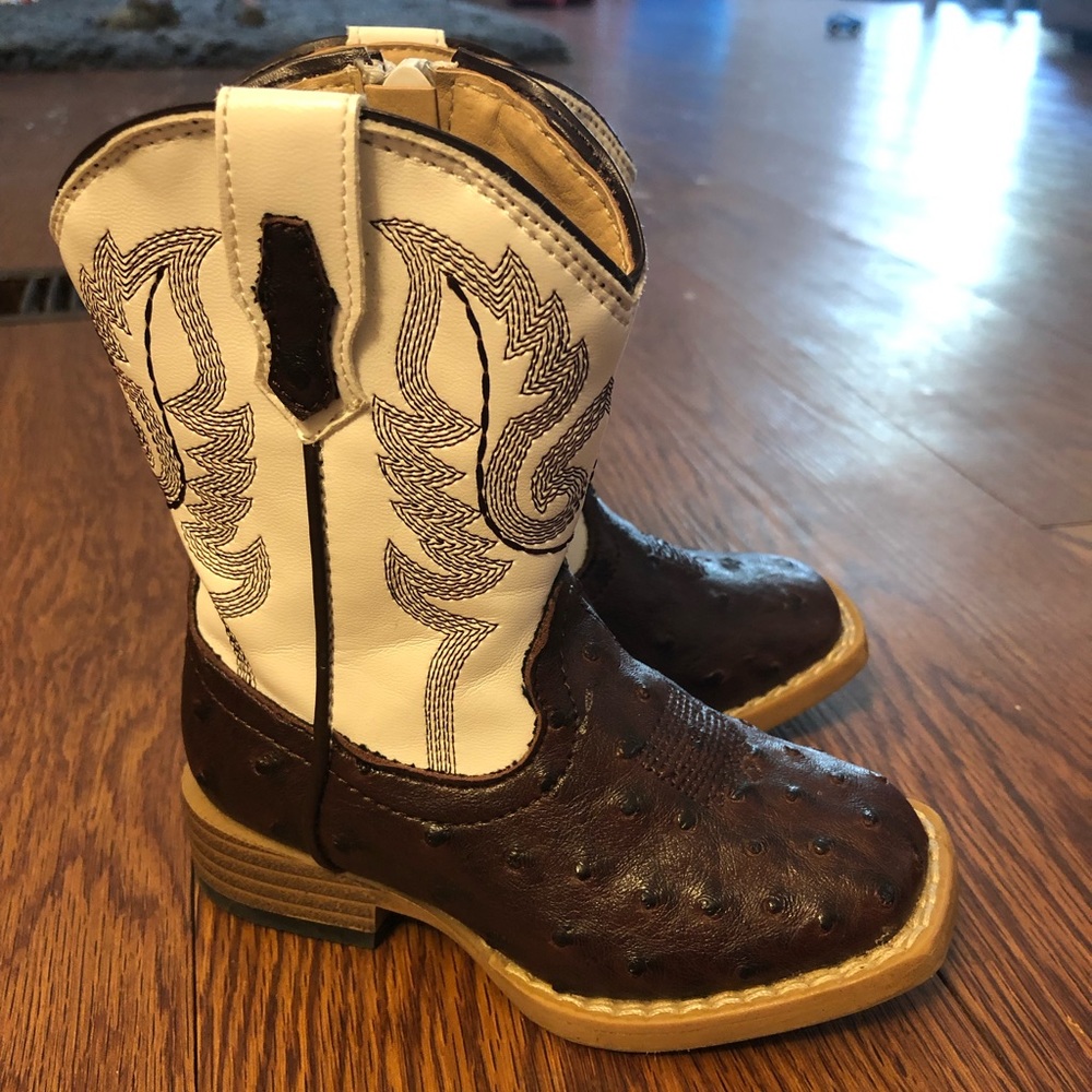 Roper Toddler Boy Square Toe Boots